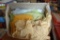 Box of Curtains and Table Clothes