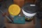 Sit and Fish, Minnow Bucket, Lowrance Fish Lo-K-Tor