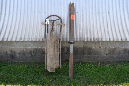 Runner Sled and Skis