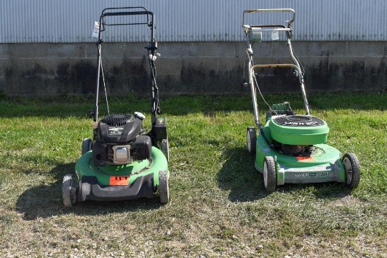2 Push mowers Including 1 Lawnboy, Engine Free, 6.5 Torque, 149CC With Kohler Engine With
