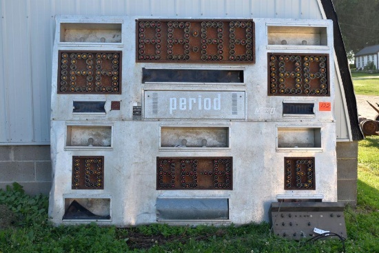 Score Board With Control Panel
