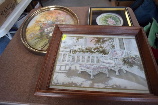 3 Framed Prints