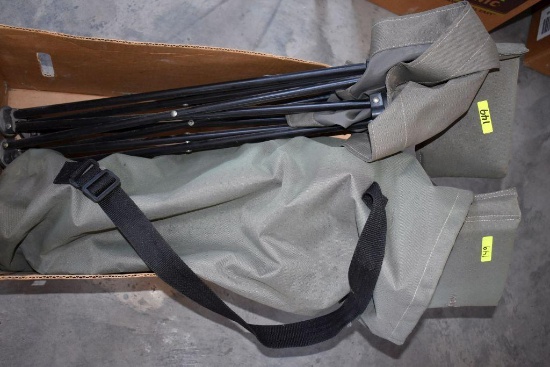 2 Bag Chairs, one in bag and one not