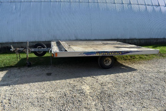 1999 Karavan Ultra 8'x10' Tilt Bed Trailer, Single Axle, VIN: 5KTSC1419XF026414