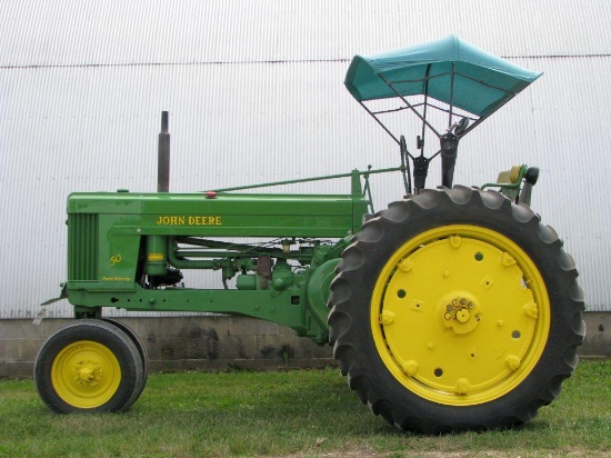 John Deere 50, NF, Gas, Factory Power Steering, 12.4x38 Tires, Single Hydraulic, 540 PTO, 6498