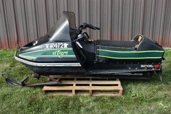 Arctic Cat El Tigre 5000, 2676 Miles, VIN:0023746, Manufacture Date 1979, Engine Free