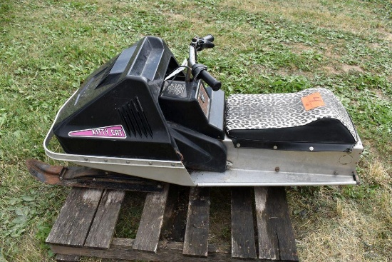 Arctic Cat Kitty Cat Snowmobile, Engine Free, Kawasaki 60cc, SN:KC2-6965