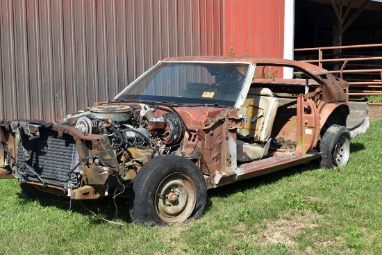 1973 Grand Torino Parts Car, Fast Back, Believed to have 351 C-Stuck, VIN:3A35H255543