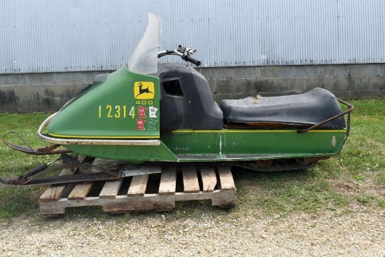 John Deere 400 Snowmobile, Type 4000A, 5084 Miles, SN006681M