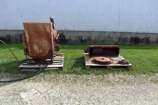 International 4 Cylinder Engine, Came Out Of A 203 International Combine