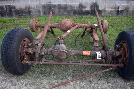 Front And Rear Axles From 1978 Ford F-150 Pickup