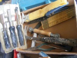 East Wing Hammer, Needle nose Pliers, Wire Brush, Craftsman Chisels