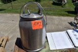 Stainless Milk Bucket