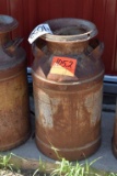 Antique Milk Can 10 Gal. With Lid