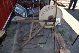 Sharpening Stone and Stand With Seat With Oiler