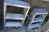 2 Aluminum 2' Step Ladders