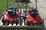 2 Push Mowers Including 1 HyperTough Engine Free, Model 961140034-00 Briggs and Stratton 300
