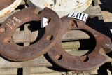 Pair of Oliver Super 55 Front Wheel Weights