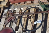 Farmall Steering Wheel With Draw Bar Attachment And Hydraulics Lever