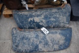 Vintage Fender Skirts For Unknown Vehicle
