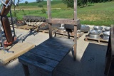 Goat Milking Stand With Feeding Trough