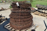 Pallet of Barbed Wire - Used