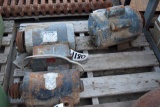 3 Electric Motors, All 220V, All Spin Freely