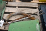 Exhaust Pipe for a John Deere 630 and Pair of Tie-Rods Unknown