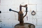 Vintage Oil Pump With Barrel - Pump Works, With Contents