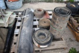 Pallet of Belting And Canvas