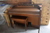 Yamaha Electric Electone Organ, Model BK-20C-US, SN: 51641, Works