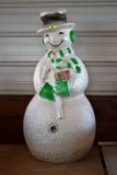 Poly Light-up Holiday Snowman Approx. 40