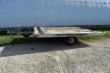 1999 Karavan Ultra 8'x10' Tilt Bed Trailer, Single Axle, VIN: 5KTSC1419XF026414