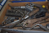 Assorted sockets and rachets, standard size