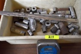 Assortment of sockets, 3/8