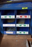 6 Drawer Bolt Bin with Contents