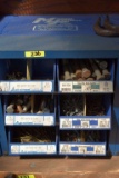 6 Drawer Bolt Bin with Contents