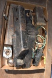 Box of receiver hitches, 2