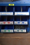 6 Drawer Bolt Bin with Contents