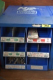 6 Drawer Bolt Bin with Contents