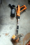 The Worx Cordless String Trimmer and Charging Stand
