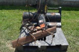 Simplicity Snowblower Attachment and Front Blade