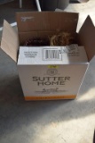 2 Heavy Duty Ext. Cords & Box Of Rope