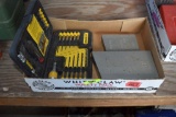 2 Boxes Of Drill Bits, New York Twist Drill, Case Of Stanley Bits