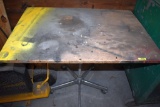 Rolling Cart, Top is 35 1/2