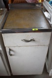 Retro Kitchen Cabinet, Metal, Approx. 36