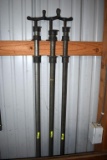 Set of 3 Pipe Clamps, Approx. 50