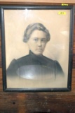 Vintage Photo of a Woman, Approx. 22