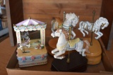 4 Horse Music Boxes