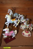 5 Carousel Ponies